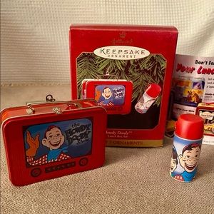 HOWDY DOODY Lunch Box & Thermos Ornament by Hallmark Keepsake